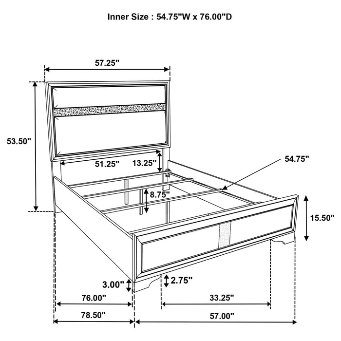 Annie - 4 Piece Bedroom Set Furniture Max