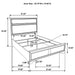 Annie - 4 Piece Bedroom Set Furniture Max