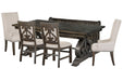 Bellamy - Extendable Rectangular Dining Table Set Magnussen Furniture