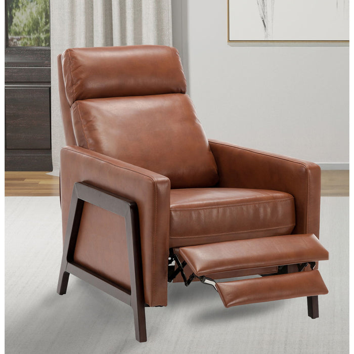 Madeline - Push Back Recliner - Caramel