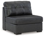 Brindley Pier - Armless Chair - Fog Signature Design by Ashley®