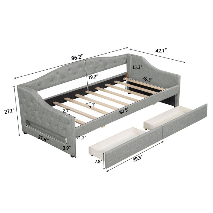 Daybed With LED Belt Dreamland