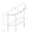 Accent Console Table For Entryway, Space-Saving Profile 8th Street
