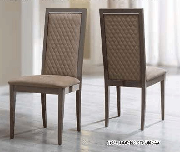 Platinum - Rombi Chair - Dark Brown Camelgroup Italy