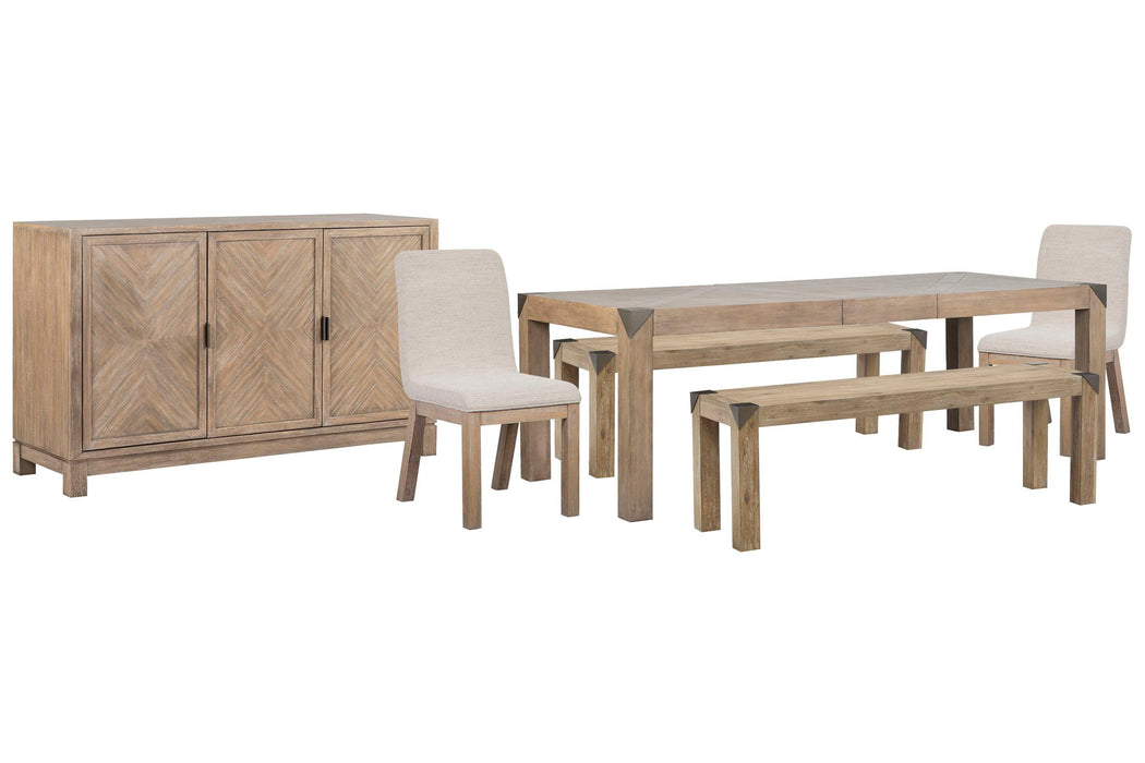 Ainsley - Extendable Rectangular Dining Table Set Magnussen Furniture