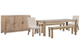 Ainsley - Extendable Rectangular Dining Table Set Magnussen Furniture