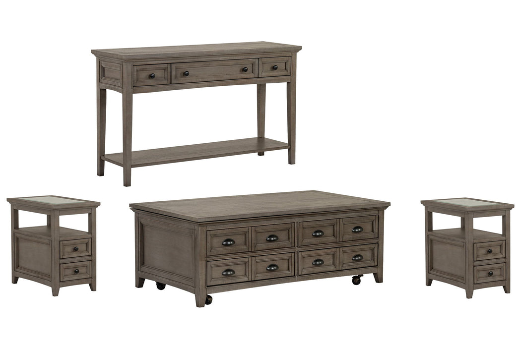 Paxton Place - Lift Top Storage Caster Cocktail Table Set Magnussen Furniture