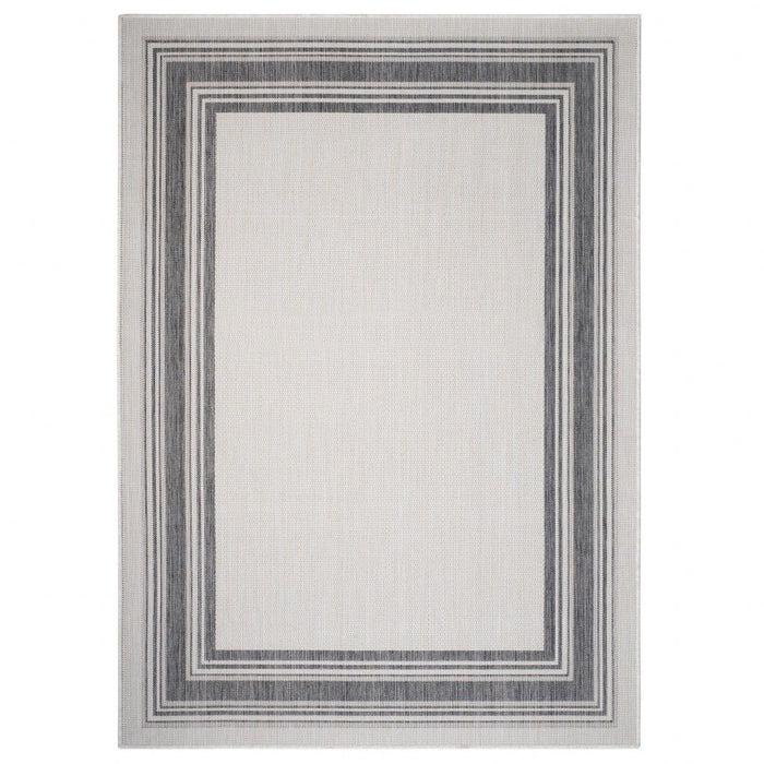 8' X 10' Indoor / Outdoor Area Rug - Gray