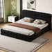 Upholstered Platform Bed With Headboard Dreamland