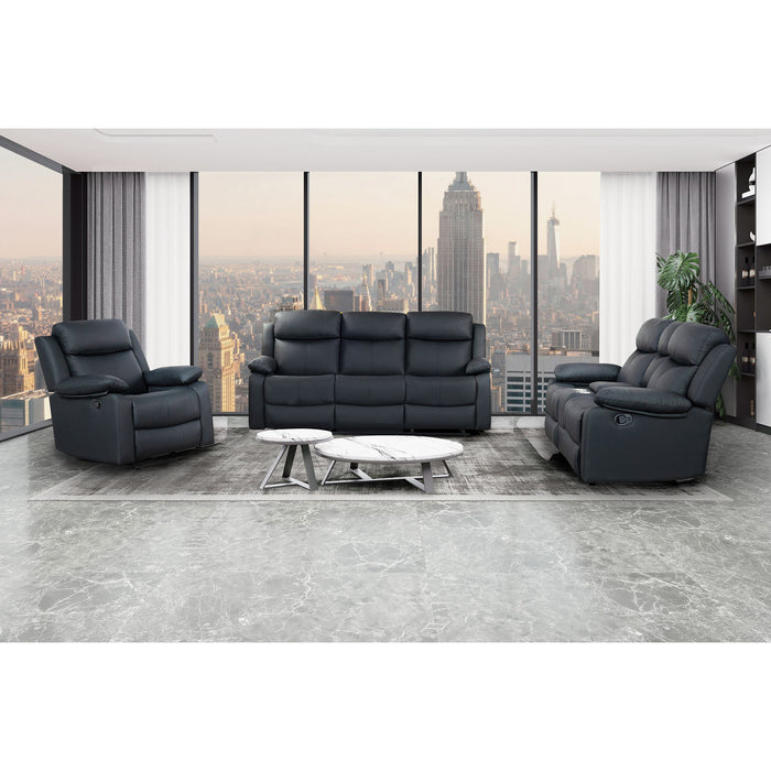 Blanche - Reclining Set With LED Lights, Speaker Global Furniture USA