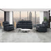 Blanche - Console Reclining Loveseat With LED Lights And Speakers Global Furniture USA