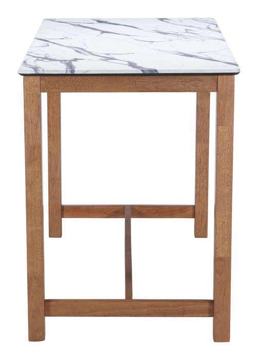 Fein - Counter Table - White Zuo Modern