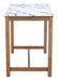 Fein - Counter Table - White Zuo Modern