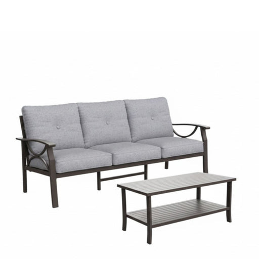 Patio Furniture Set With Coffee Table And Cushions For Backyard Home Essentials