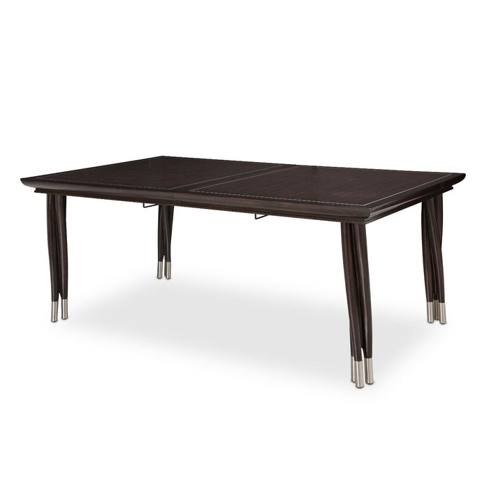 Paris Chic - Rectangular Dining Table - Espresso Brown