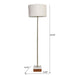 Viora - Floor Lamp - Gold Ashcroft Furniture