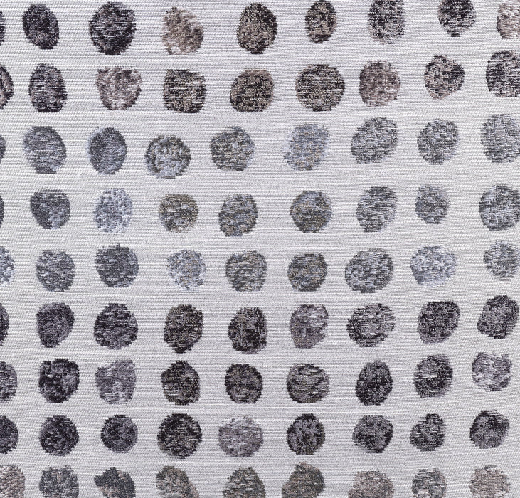 Andie - Ottoman - Ink Dot Emerald Home