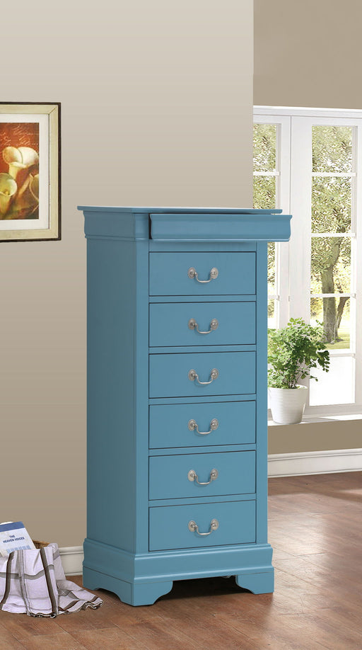 Traditional Style Lingerie Storage Chest Glory Furniture