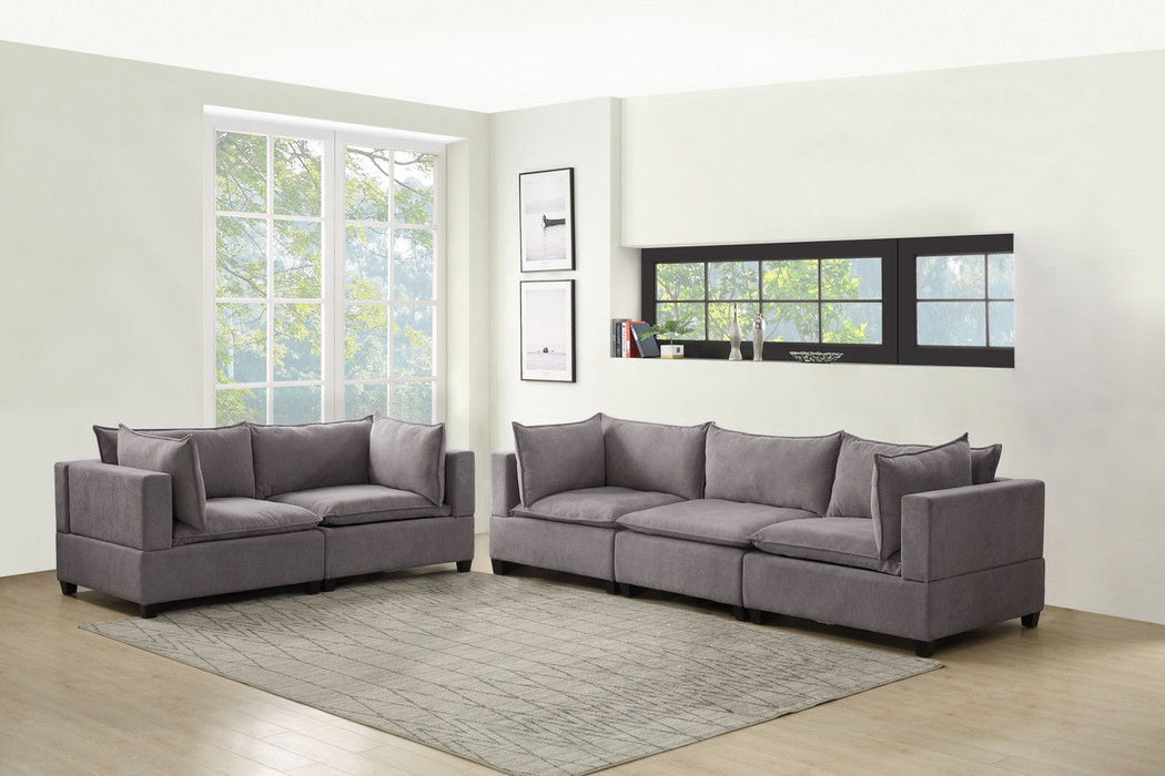 Madison - Fabric Sofa Loveseat Living Room (Set of 2)