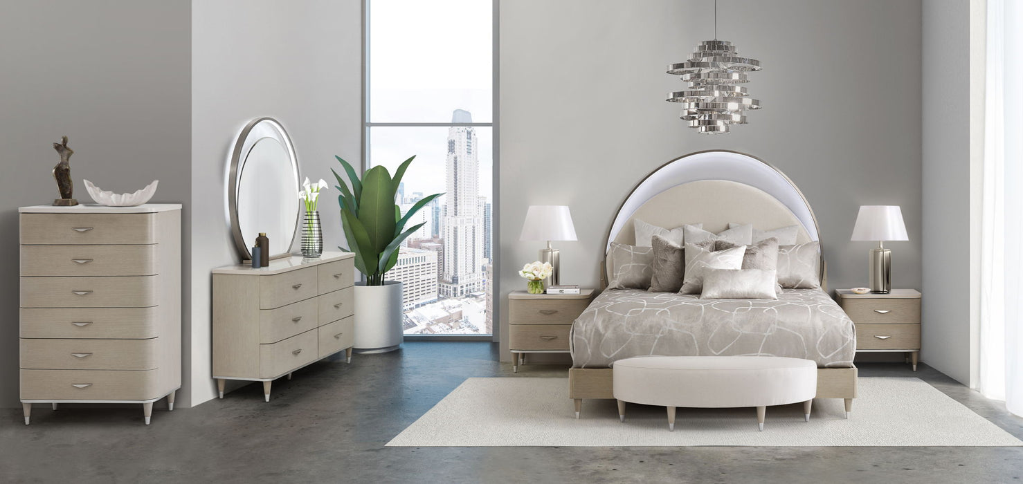 Eclipse - Upholstered Bed Michael Amini