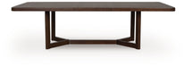 Dilenno - Rectangular Dining Room Extension Table - Dark Brown Signature Design by Ashley®
