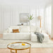 L - Shaped Sectional Sofa With Cup Holders & Side Pockets Home Essentials