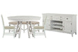 Heron Cove - 52" Round Dining Table Set Magnussen Furniture