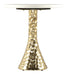 Lira - Accent Table - White / Gold Zuo Modern