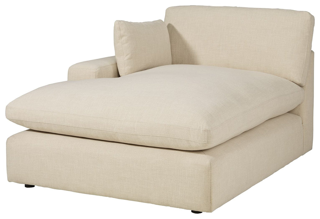 Elyza - LAF Corner Chaise - Linen Benchcraft®
