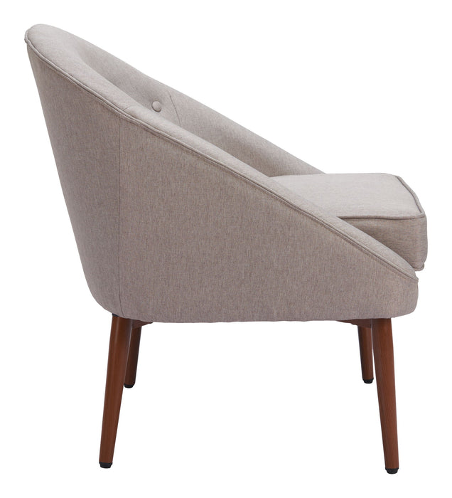 Carter - Accent Chair - Gray Zuo Modern