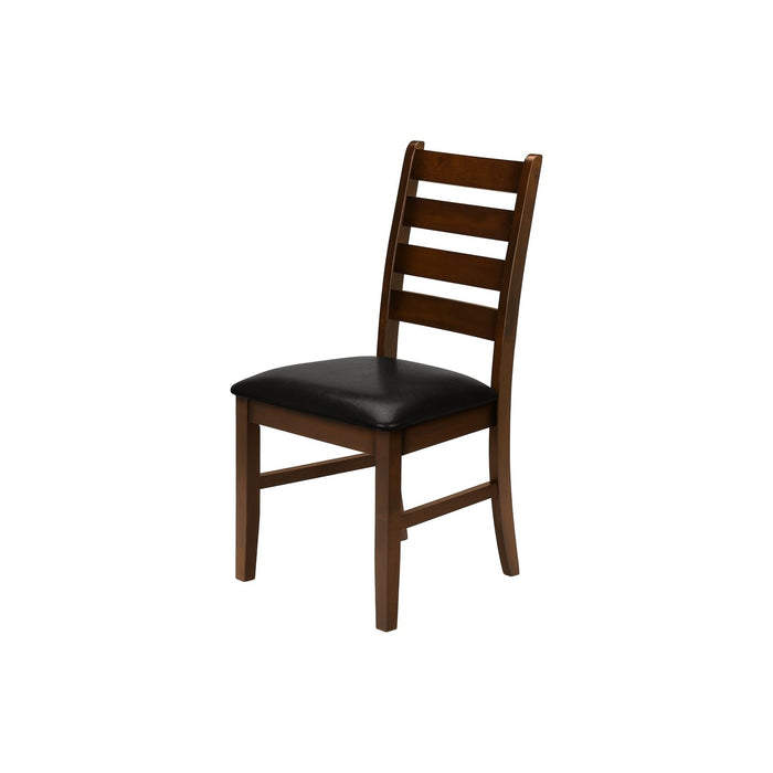 Dining Chair, Dining Room, Side, Upholstered, Transitional (Set of 2) - Brown 8th Street