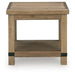 Ridgester - Rectangular End Table - Light Brown Signature Design by Ashley®