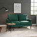 Upholstered Loveseat Sofa, 2 Seater Couch For Living Room Apartment US Pride