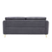 Yuina - Sofa - Gray Linen ACME