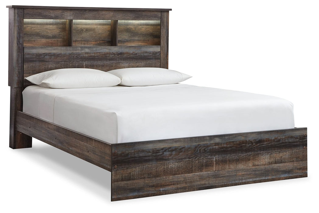 Drystan - Panel Bookcase Bed Signature Design by Ashley®