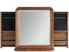 New Lou - Vertical Storage Mirror - Dark Brown Universal Furniture