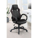 Norset - Upholstered Adjustable Home Office Desk Chair - Black Furniture Max
