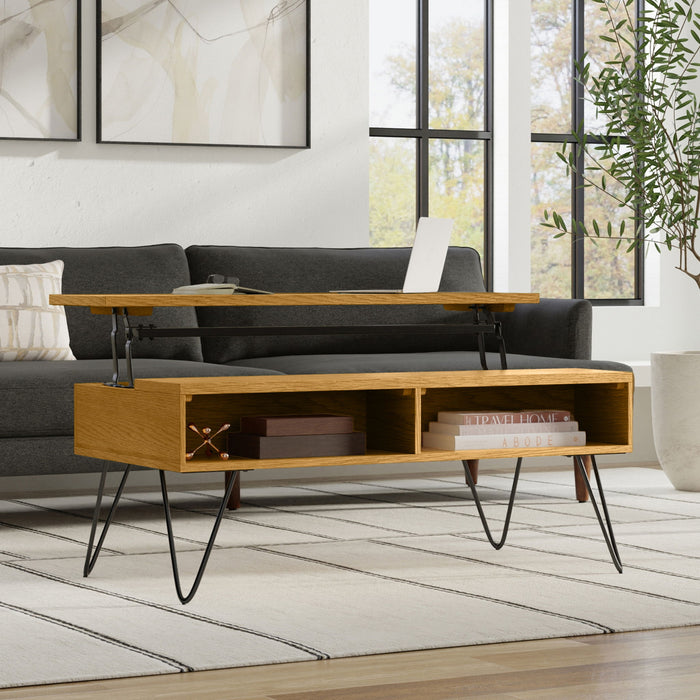 Hunter - Handcrafted Lift Top Coffee Table Simpli-Home