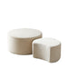 Modern Upholstered Round Coffee Table For Living Room (Set of 2) Home Essentials
