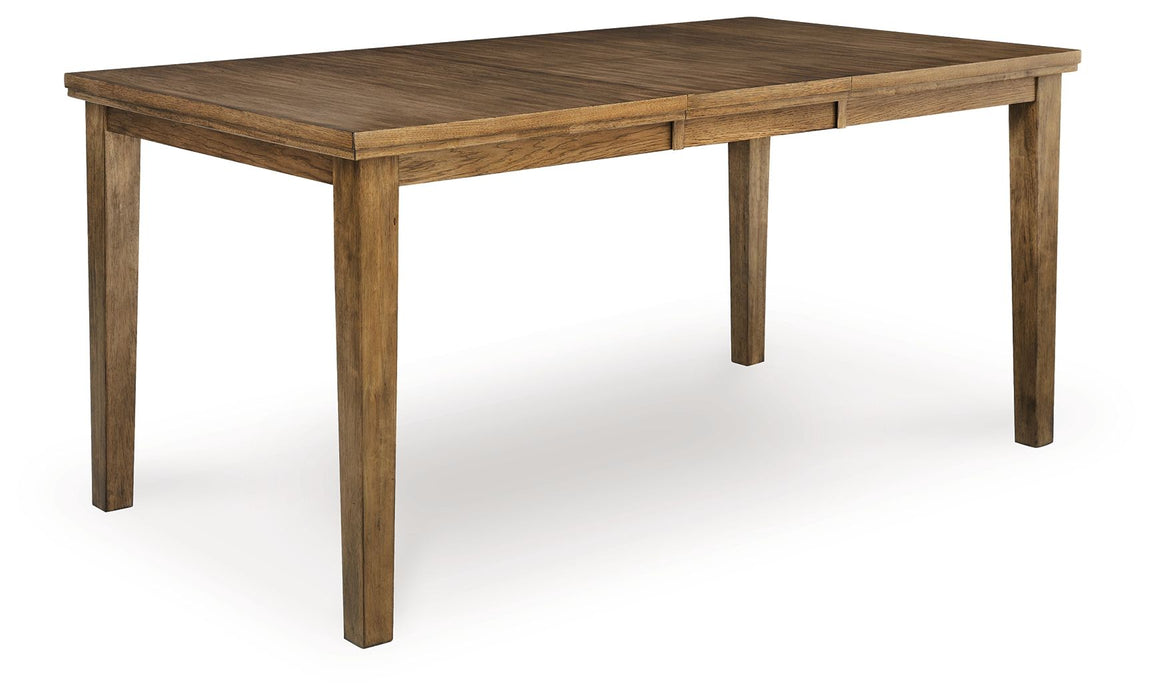 Urbinforte - Counter Height Extension Dining Table Set Signature Design by Ashley®