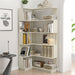 L-Shaped Design Corner Bookshelf Home Essentials