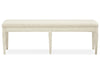 Newport - Bench With Upholstered Seat - Alabaster Magnussen Furniture