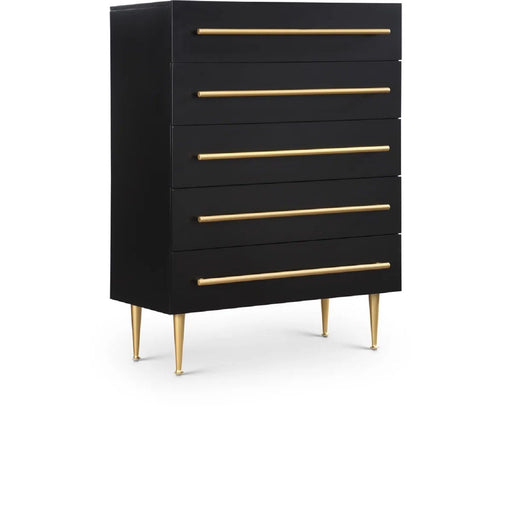 Contemporary 5 Drawer Chest For Bedroom Home Essentials