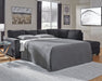 Altari - Right Arm Facing Corner Chaise With Sleeper 2 Pc Sectional - Slate Signature Design by Ashley®