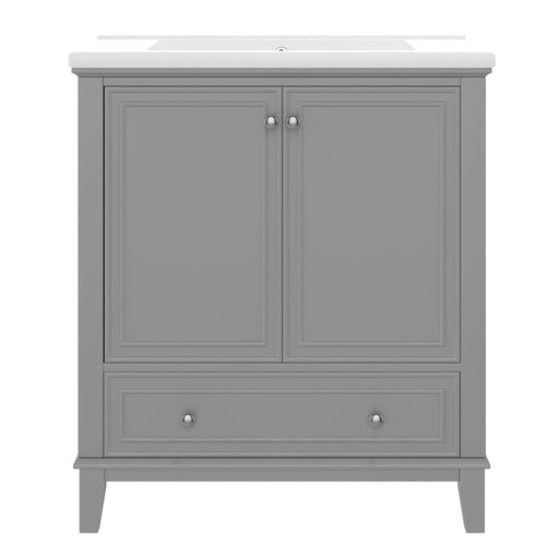 Modern Bathroom Vanity With Sink Combo, Doors And Drawer Hearth and Haven
