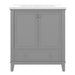 Modern Bathroom Vanity With Sink Combo, Doors And Drawer Hearth and Haven