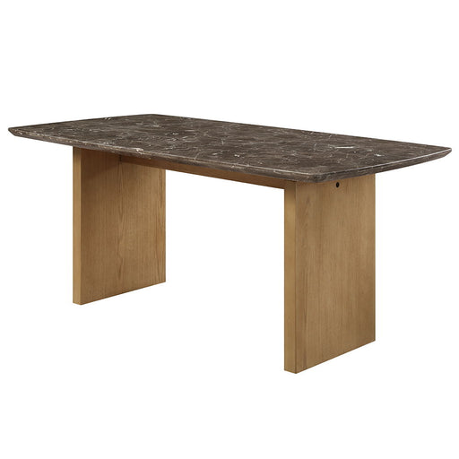Jaramillo - Dining Table - Marble Top & Natural Finish ACME