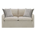 Upendo - Loveseat With 2 Pillows - Beige Linen ACME