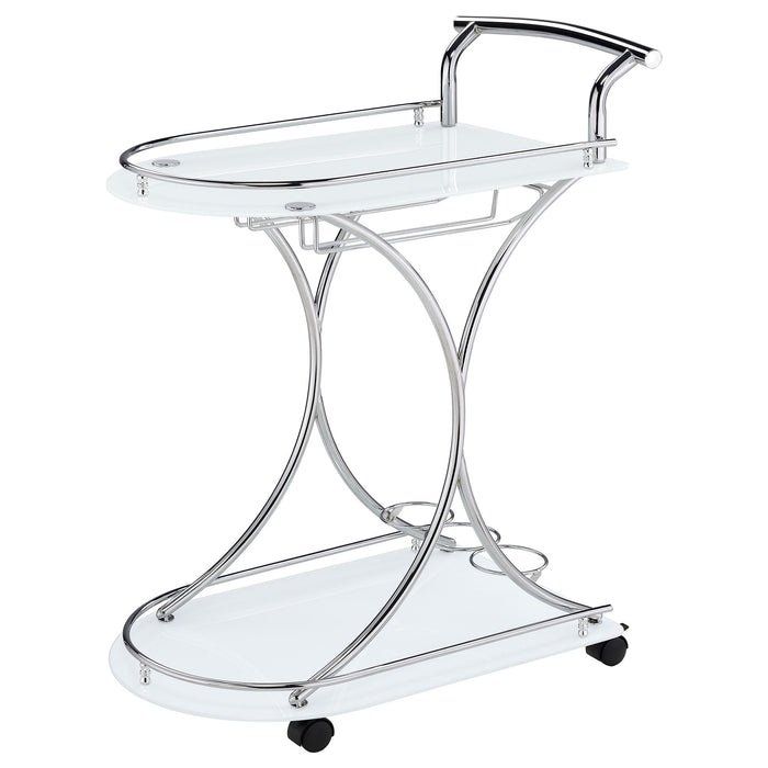 Allen - 2 Tier Bar Cart Furniture Max