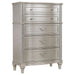 Katerina - 5 Drawer Chest With Hidden Drawer - Oak Furniture Max